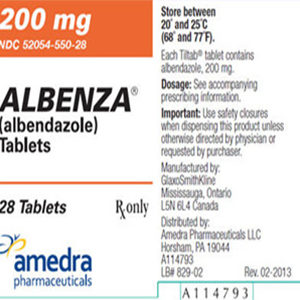 Albendazole Albenza 400mg