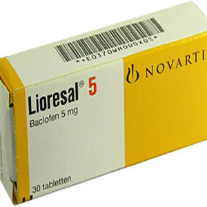 Baclofen Lioresal 5mg Tablets