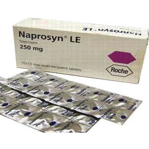 Naprosyn LE 250mg Tablets